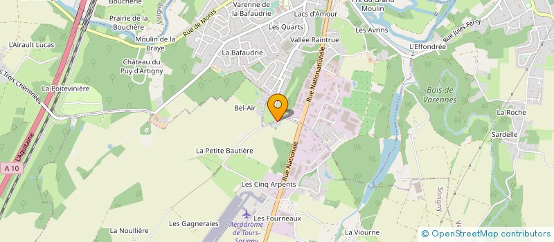 localisation de l'entreprise MADAME SAYDA DGHAIS  SORIGNY