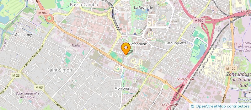 localisation de l'entreprise MADAME SAYDATTE SAID  TOULOUSE