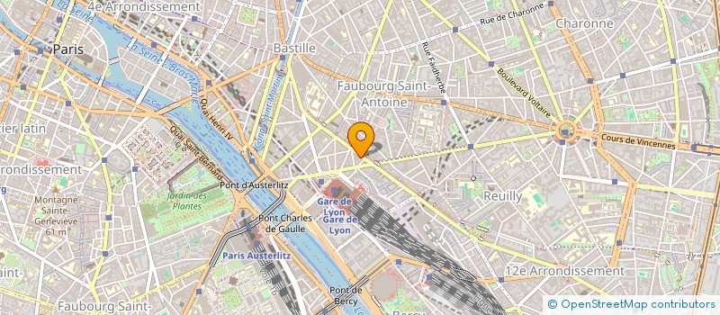 localisation de l'entreprise MADAME SCARLETT CAREL  PARIS