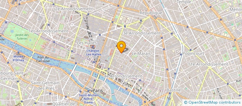 localisation de l'entreprise MADAME SCARLETT O'TOOLE  PARIS