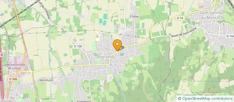 localisation de l'entreprise MADAME SCARLETTE CARTER  CHASSELAY