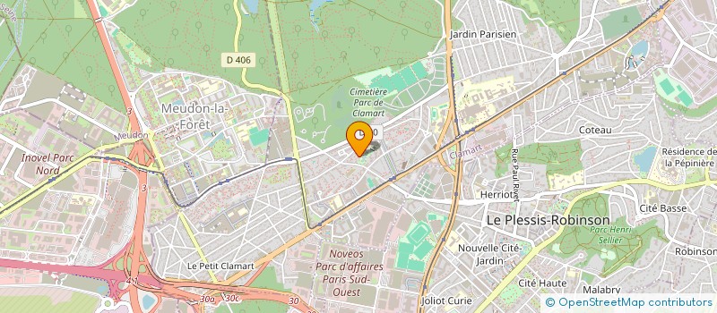 localisation de l'entreprise MADAME SCHAHRAZED BAGDADI à CLAMART