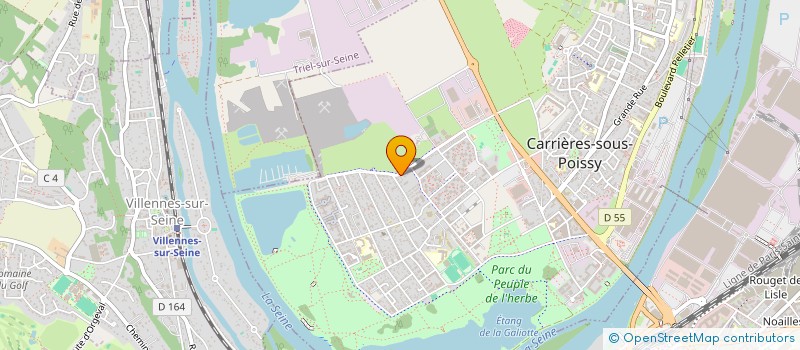 localisation de l'entreprise MADAME SCHAIMA MESTARI  CARRIERES-SOUS-POISSY