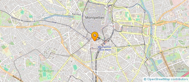 localisation de l'entreprise MADAME SCHANON FALLET à MONTPELLIER