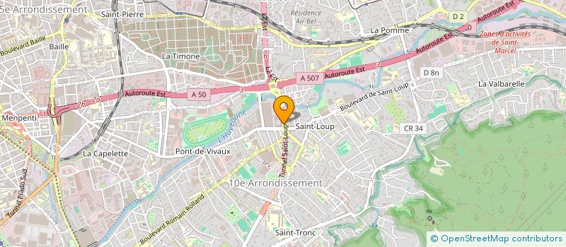 localisation de l'entreprise MADAME SCHEHERAZADE KACIMI  MARSEILLE