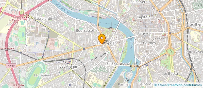 localisation de l'entreprise MADAME SCHEIZA CREMILLE  TOULOUSE