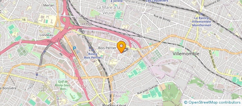 localisation de l'entreprise MADAME SCHELENE LOUIMAIRE à ROSNY-SOUS-BOIS