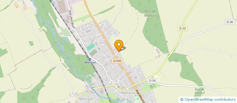 localisation de l'entreprise MADAME SCHELSIE LEWEST  MOREUIL