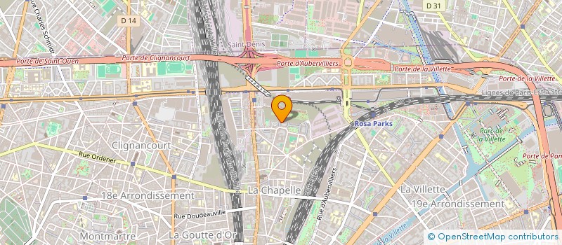 localisation de l'entreprise MADAME SCHERAZAD BOUCHENAFA  PARIS