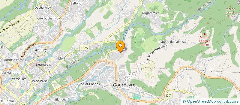 localisation de l'entreprise MADAME SCHNAIDA FLEURANVIL à GOURBEYRE