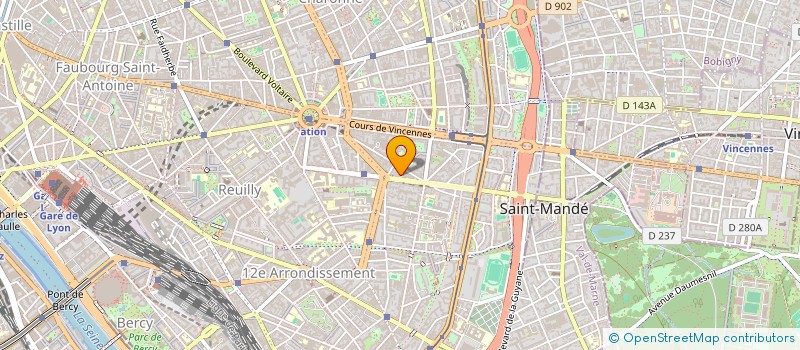 localisation de l'entreprise MADAME SCILA TOSCANA à PARIS
