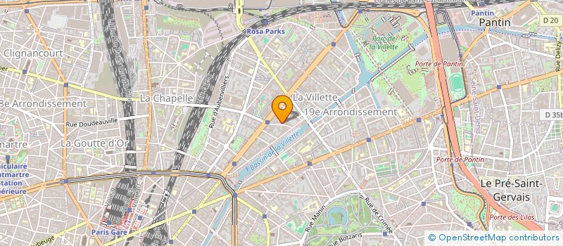 localisation de l'entreprise MADAME SDENKA CORDASIC  PARIS