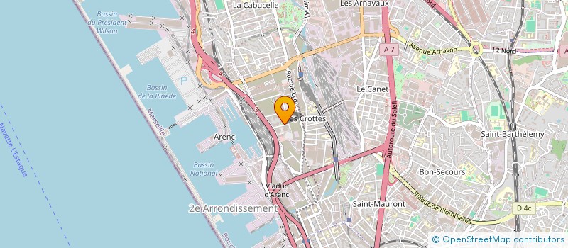localisation de l'entreprise MADAME SEADA AKMEL MOHAMMED à MARSEILLE