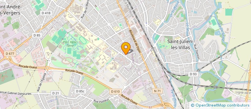 localisation de l'entreprise MADAME SEBAHATA RUSITI  TROYES