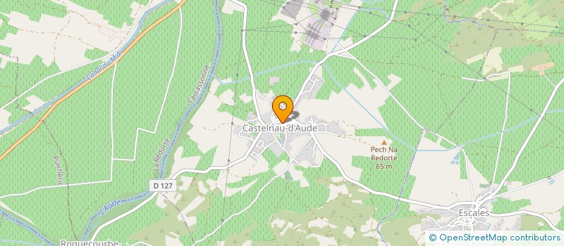 localisation de l'entreprise MADAME SEBASTIEN BAUMGARTNER à CASTELNAU-D'AUDE