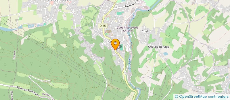 localisation de l'entreprise MADAME SECIL DAGLI à RENAGE