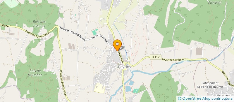 localisation de l'entreprise MADAME SEDA BENAHMED  PEYRINS