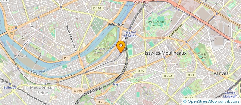 localisation de l'entreprise MADAME SEDA ERASLAN à ISSY-LES-MOULINEAUX