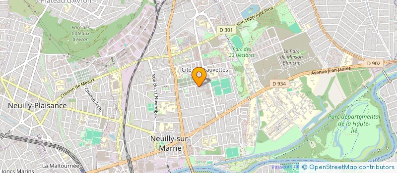 localisation de l'entreprise MADAME SEDA OREKLI à NEUILLY-SUR-MARNE