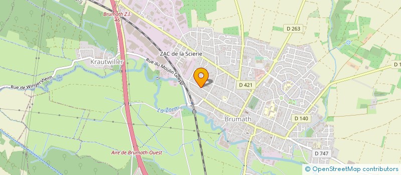 localisation de l'entreprise MADAME SEDA OZ  BRUMATH