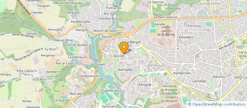 localisation de l'entreprise MADAME SEDA SURUJYAN à BREST