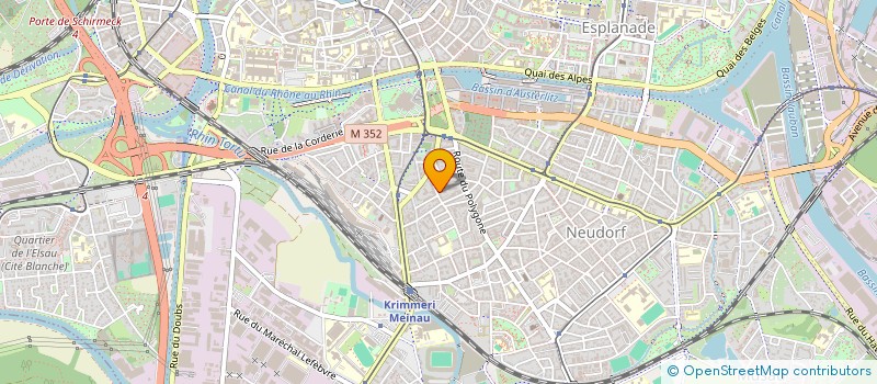 localisation de l'entreprise MADAME SEDIGHEH ETEMADI à STRASBOURG