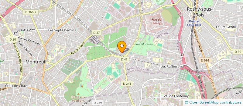 localisation de l'entreprise MADAME SEDY SY à MONTREUIL