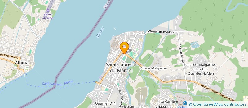 localisation de l'entreprise MADAME SEETA SAYWAR à SAINT-LAURENT-DU-MARONI