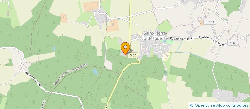 localisation de l'entreprise MADAME SEFANA ORTELLI  SAINT-PIERRE-DU-BOSGUERARD