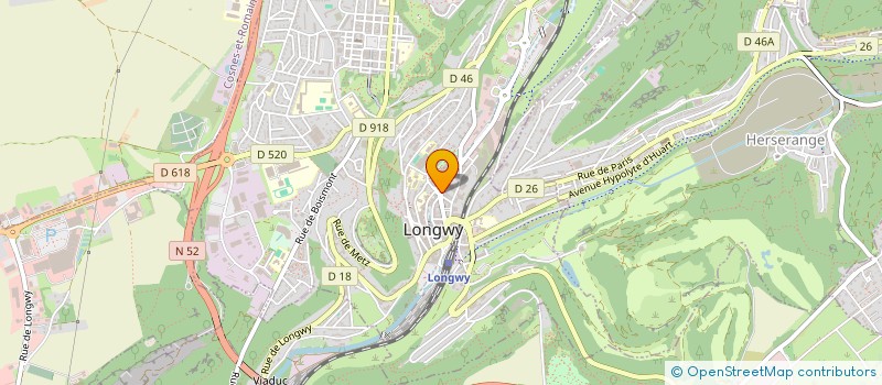 localisation de l'entreprise MADAME SEFIKA CEVIKTEKIN à LONGWY
