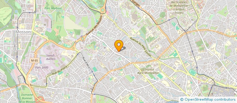 localisation de l'entreprise MADAME SEFORA BENLEBNA à MONTPELLIER