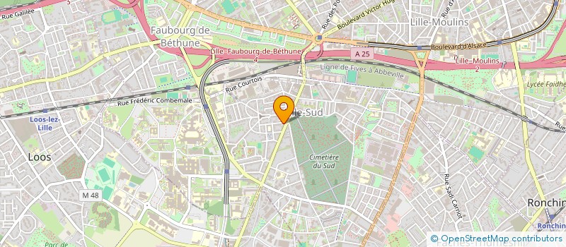 localisation de l'entreprise MADAME SEFORA BOUZIDI à LILLE