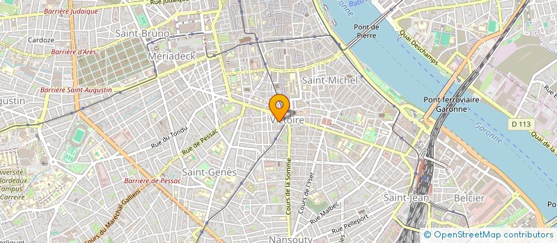 localisation de l'entreprise MADAME SEGOLENE BIGOT  BORDEAUX