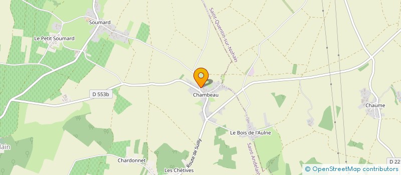 localisation de l'entreprise MADAME SEGOLENE BLANCHARD à SAINT-ANDELAIN