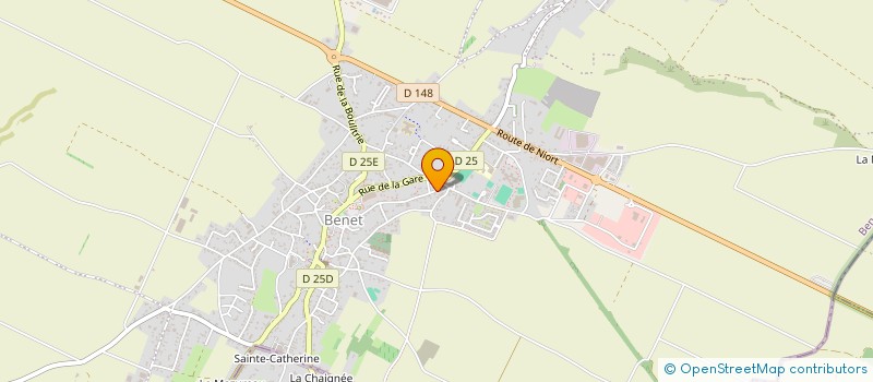 localisation de l'entreprise MADAME SEGOLENE BORDET  BENET