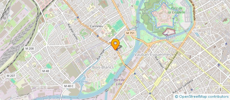 localisation de l'entreprise MADAME SEGOLENE BUTEZ à LILLE