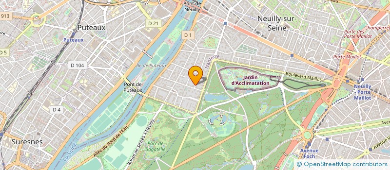 localisation de l'entreprise MADAME SEGOLENE CREN à NEUILLY-SUR-SEINE