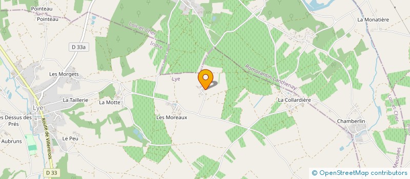 localisation de l'entreprise MADAME SEGOLENE DARLEY à LYE