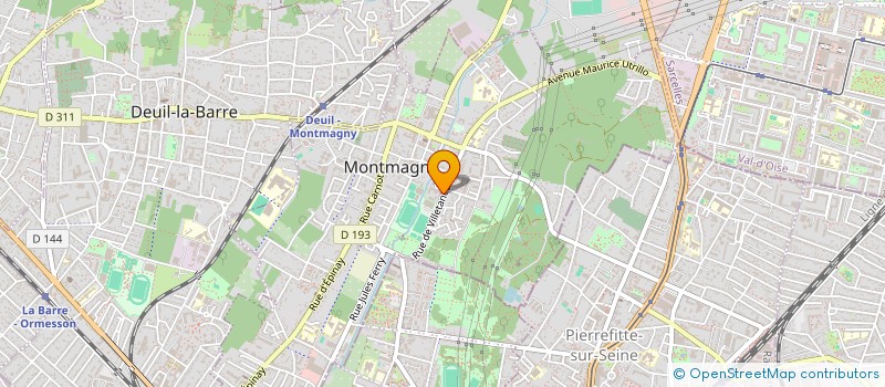 localisation de l'entreprise MADAME SEGOLENE DE LA CROIX GUILLIANAT  MONTMAGNY