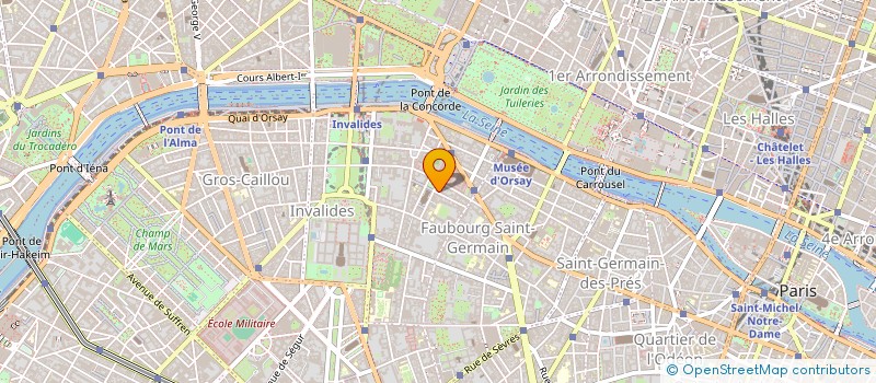 localisation de l'entreprise MADAME SEGOLENE DEGROOTE  PARIS