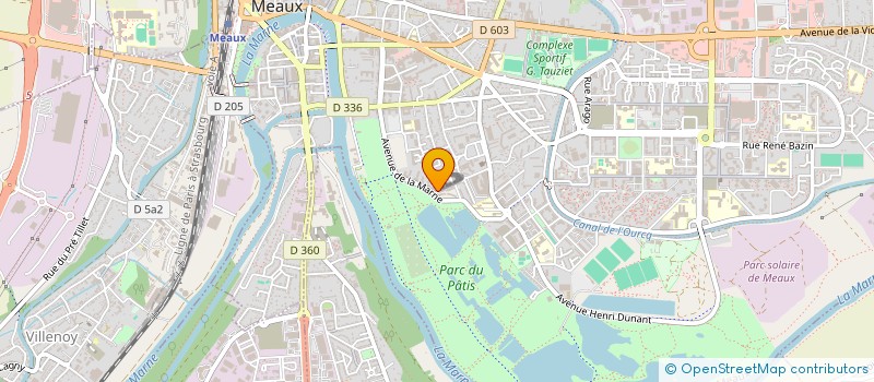 localisation de l'entreprise MADAME SEGOLENE DROUX  SAINT-MARD