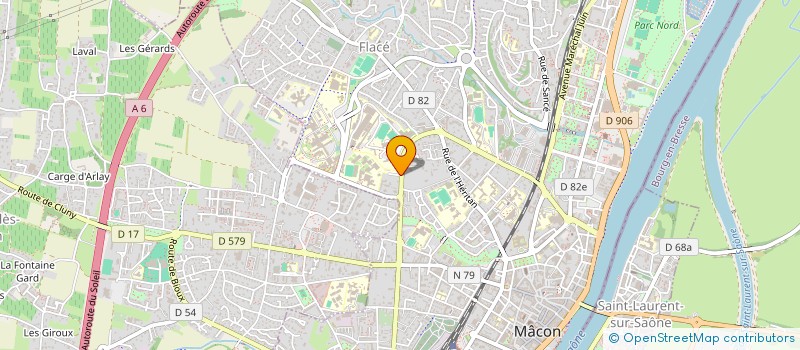 localisation de l'entreprise MADAME SEGOLENE FAYOT à MACON