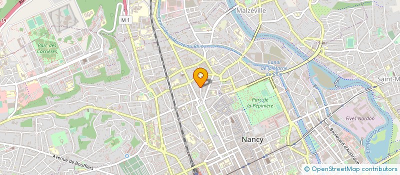 localisation de l'entreprise MADAME SEGOLENE FAYS à NANCY