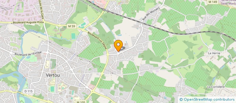 localisation de l'entreprise MADAME SEGOLENE GUIHO à VERTOU