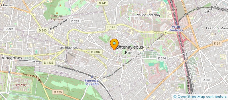 localisation de l'entreprise MADAME SEGOLENE GUILLAUME à FONTENAY-SOUS-BOIS