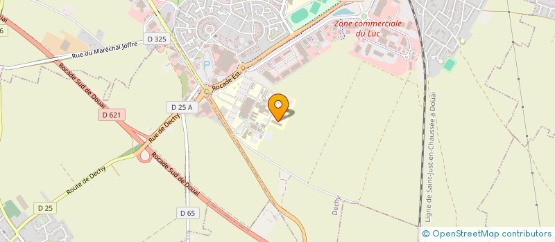 localisation de l'entreprise MADAME SEGOLENE HAUTECLOQUE-RAYSZ  DECHY