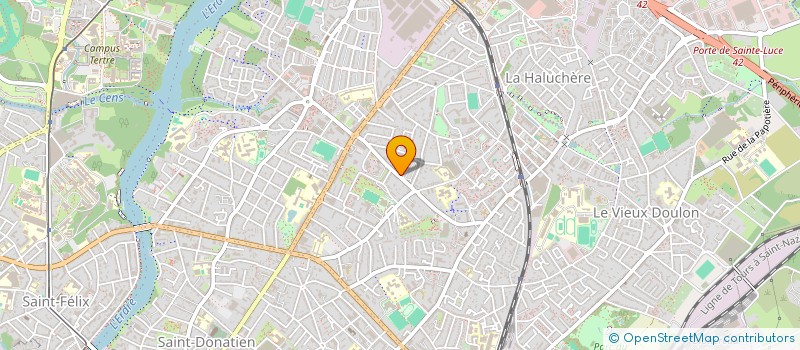 localisation de l'entreprise MADAME SEGOLENE LAMBERT  NANTES