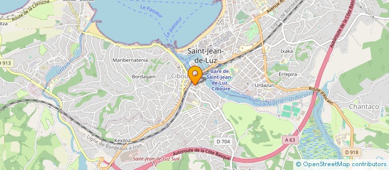 localisation de l'entreprise MADAME SEGOLENE LEROY  CIBOURE