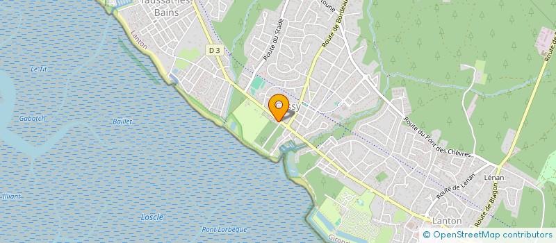 localisation de l'entreprise MADAME SEGOLENE LISRIN  LANTON