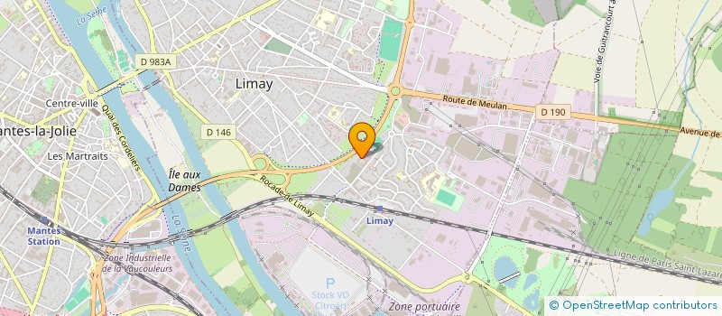 localisation de l'entreprise MADAME SEGOLENE MAMBERT  LIMAY